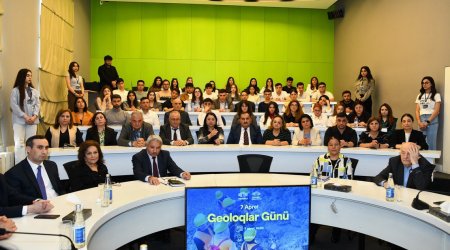 ADNSU-da Geoloqlar Gününə həsr olunmuş tədbir keçirildi - FOTO