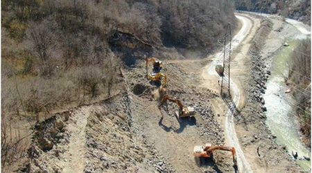 Suqovuşan-Kəlbəcər avtomobil yolunda hazırda hansı işlər görülür? – FOTO/VİDEO