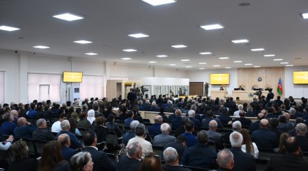 Vardanyanın məhkəməsində ZƏRƏRÇƏKƏN: Tibb məntəqəmiz artilleriya zərbələrinə məruz qalmışdı - FOTO