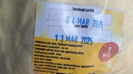 Bitki tərkibli yağ nehrə yağı adı ilə satılırmış – FOTO