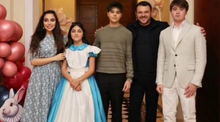 Leyla Əliyeva qızı Əminəni doğum günü münasibəti ilə TƏBRİK ETDİ - FOTO