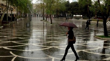 Günün havası: Bakıya yağış, rayonlara qar yağacaq