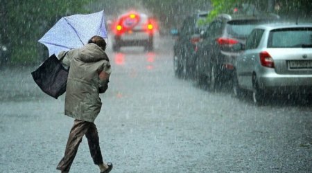 Ölkə ərazisində yağıntılı və küləkli hava davam edir - FAKTİKİ HAVA