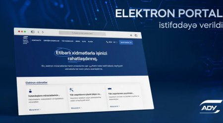 ADY-nin yeni elektron xidmət portalı İSTİFADƏYƏ VERİLDİ – VİDEO