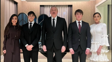 Prezident və ailəsi “Antalya Diplomatiya Forumu”nda - FOTO