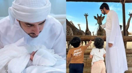 Şeyxin 4-cü övladı oldu - FOTO