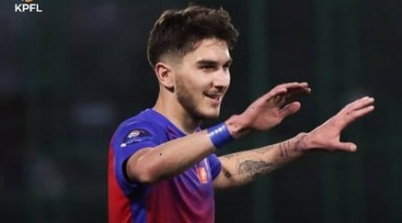 Azərbaycanlı futboçu ardıcıl ikinci dəfə ölkənin ən yaxşısı seçildi