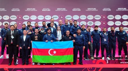 Güləş millimiz Avropa ÇEMPİONU OLDU