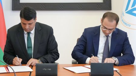 Milli Observatoriya ilə Naxçıvan Dövlət Universiteti arasında əməkdaşlığa dair Memorandum imzalandı – FOTO