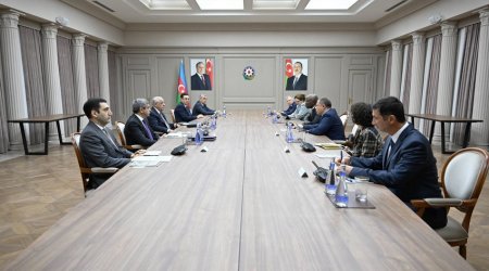 Əli Əsədov Beynəlxalq Əmək Təşkilatının Baş direktorunu QƏBUL ETDİ - FOTO