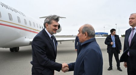 Gürcüstan Prezidenti Azərbaycana GƏLDİ – FOTO