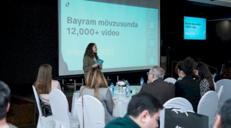 TikTok-da Novruz mövzusunda 12 min video: #Novruz2025-in yekunları