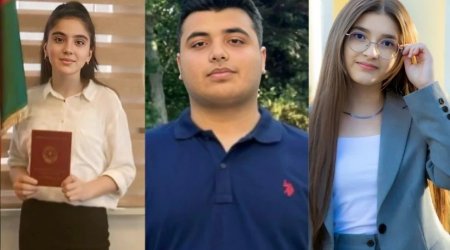 Maksimum bal toplayan Bakı MƏKTƏBLİLƏRİ - FOTO