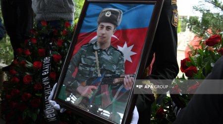 Şəhid Mübariz Hüseynov Suraxanıda dəfn olundu – FOTO