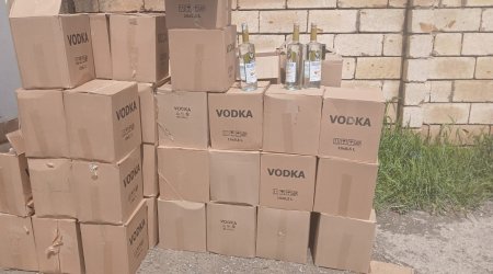 Topdansatış mağazasında saxta spirtli içkilər AŞKARLANDI - FOTO
