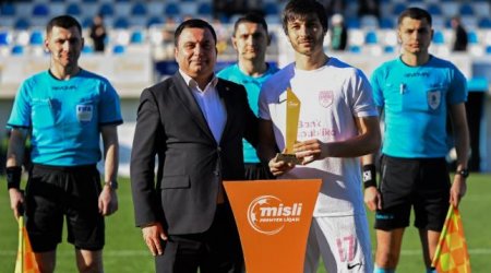 Ayın ən yaxşı qolunun müəllifi MÜKAFATLANDIRILDI