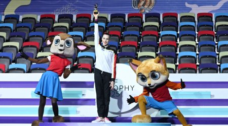 Bakıda bədii gimnastika üzrə Dünya Kubokuna yekun vuruldu - FOTO