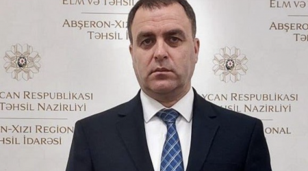 Regional Təhsil İdarəsində yeni TƏYİNAT