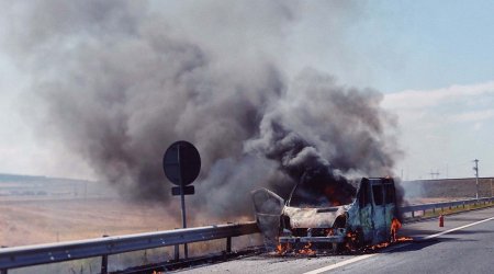 Azərbaycanda yanan avtomobillərin sayı 100-ü ÖTDÜ
