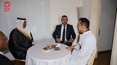 Səudiyyə Ərəbistanının Azərbaycandakı səfiri Qusar xəstəxanasında – FOTO