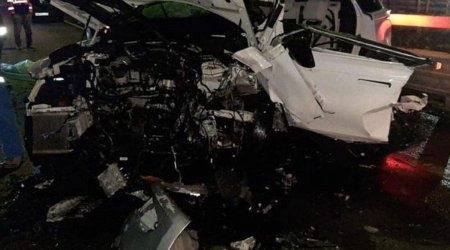 Bakıda ağır qəza: 2 ölü, 9 yaralı var – VİDEO