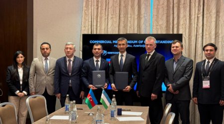 “Azərkosmos” və Özbəkistan şirkəti arasında memorandum imzalandı - FOTO