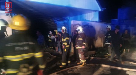 Tovuzda YANĞIN – Ev alovlara qərq oldu - FOTO