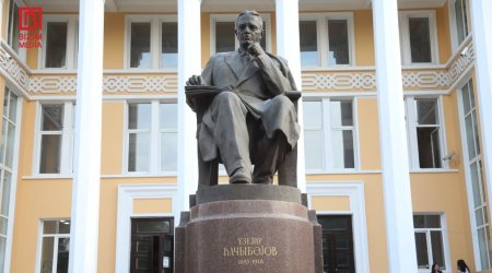 “Rus”laşan heykəllərimiz – Adlar niyə KİRİL əlifbasında SAXLANILIB? – FOTO/VİDEO