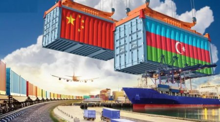 Ötən il Çin və Azərbaycan arasında tranzit daşımalarında 86 % artım olub