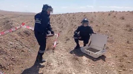 Babək və Şahbuz rayonlarında hərbi sursatlar TAPILDI - FOTO/VİDEO