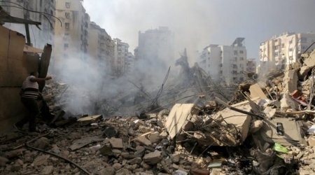 İsrail Beyruta zərbə endirdi