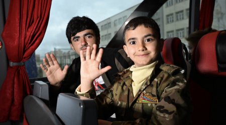 Xocalıya növbəti köç karvanı YOLA SALINDI – FOTO
