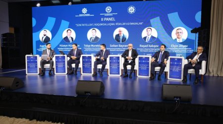 “Rəqəmsallaşma və süni intellektin iş yerlərinə təsiri” mövzusunda konfrans keçirilib – FOTO