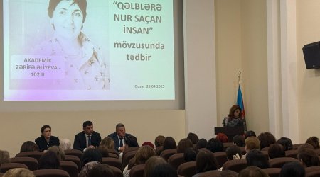 Zərifə Əliyevanın anadan olmasının 102 illiyinə həsr olunmuş silsilə tədbirlər KEÇİRİLDİ - FOTO