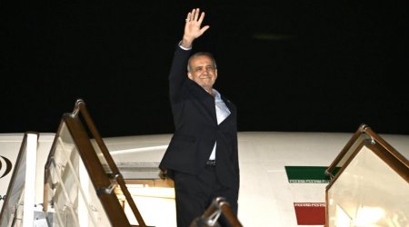 İran Prezidentinin Azərbaycana rəsmi səfəri BAŞA ÇATDI - FOTO