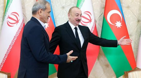 Məsud Pezeşkian Bakı səfərindən paylaşım etdi – FOTO