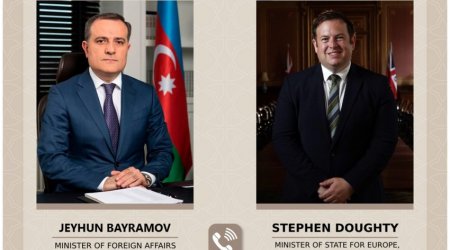 Britaniyanın dövlət naziri ilə Ermənistanla normallaşma prosesini MÜZAKİRƏ ETDİ
