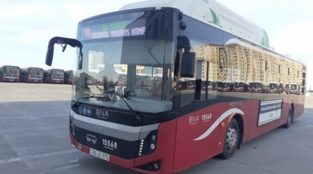 Daha bir avtobus marşrutunun hərəkət sxemi DƏYİŞDİRİLİR