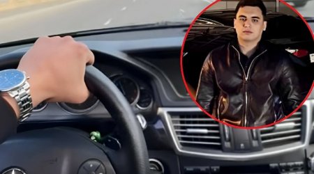 Bakıda gənc "TikTok"a görə qaydanı pozdu: Qarşı yola çıxıb təhlükə YARATDI – VİDEO