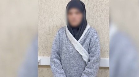 Dağıstanda terror planlaşdıran qadın SAXLANILDI – VİDEO