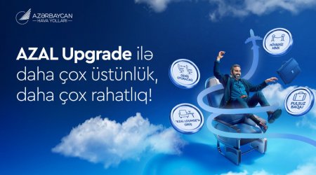 AZAL sərnişinlərinə xidmət siniflərini daha sərfəli yüksəltmək imkanı təqdim edir