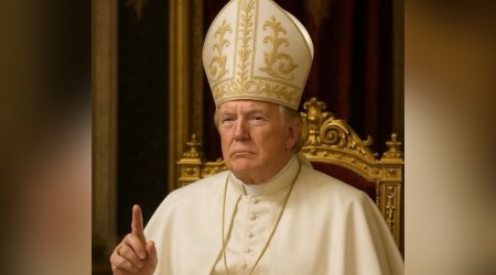 Trampdan Papa obrazında PAYLAŞIM – FOTO
