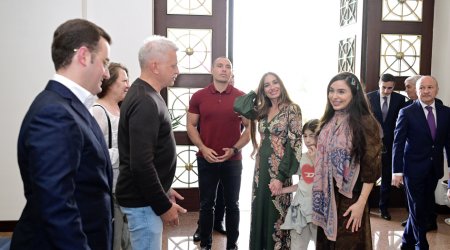 Leyla Əliyeva və Arzu Əliyeva Naxçıvanda – FOTO