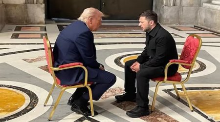 Zelenski Trampla Vatikandakı görüşünün detallarını AÇIQLADI