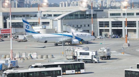 İsrailin Ben-Qurion hava limanı fəaliyyətini BƏRPA ETDİ