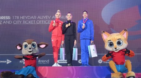 Gimnastımız Avropa Kubokunda bürünc medal qazandı - FOTO