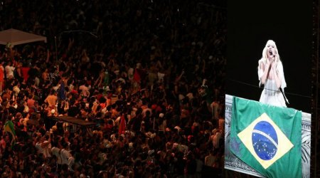 Braziliyada Ledi Qaqanın konsertinə bombalı hücumun qarşısı alındı