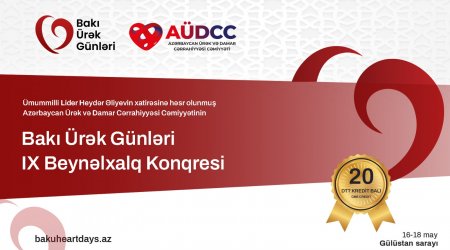 Dünyanın 20-dən artıq ölkəsindən məşhur ürək-damar cərrahları Bakıya toplaşır