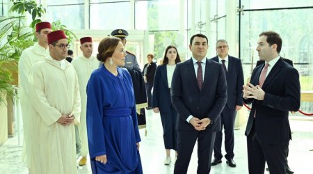 Mərakeş Şahzadəsi Beynəlxalq Muğam Mərkəzində - FOTO