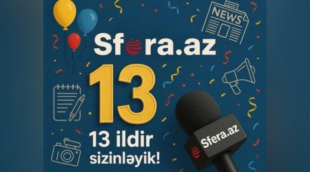 Sfera.az 13 YAŞINDA